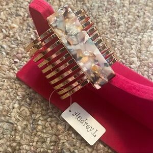 Audrey L. Stone cuff bracelet NWT